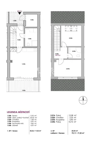 Prodej bytu 3+kk, Benecko, 72 m2