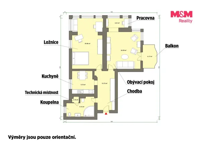 Prodej bytu 2+1, Mariánské Lázně - Úšovice, Anglická, 95 m2