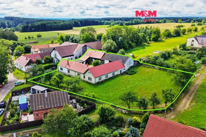 Prodej zemědělské usedlosti, Černovice - Benešov, 265 m2