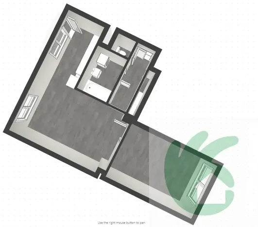 Pronájem bytu 2+1, Štětí, Školní, 53 m2