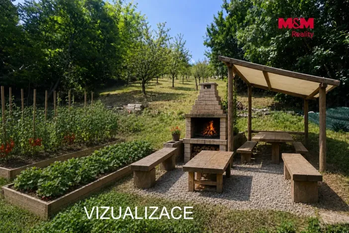 Prodej zahrady, Zlín - Příluky, 601 m2