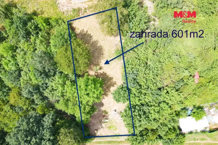 Prodej zahrady, Zlín - Příluky, 601 m2