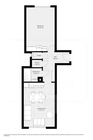 Pronájem bytu 2+kk, Praha - Nusle, Svatoslavova, 51 m2