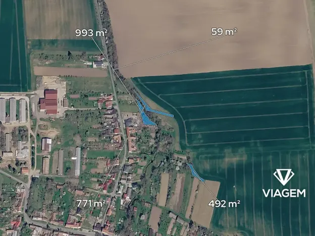 Prodej podílu pole, Prasklice, 360 m2