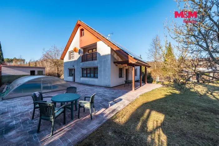 Pronájem rodinného domu, Psáry, Nad Soutokem, 220 m2