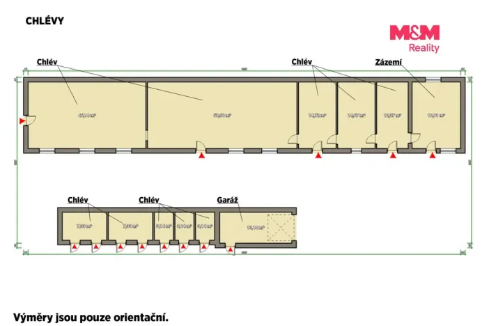 Prodej zemědělského objektu, Mezholezy, 171 m2