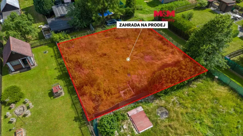 Prodej zahrady, Šluknov, 403 m2