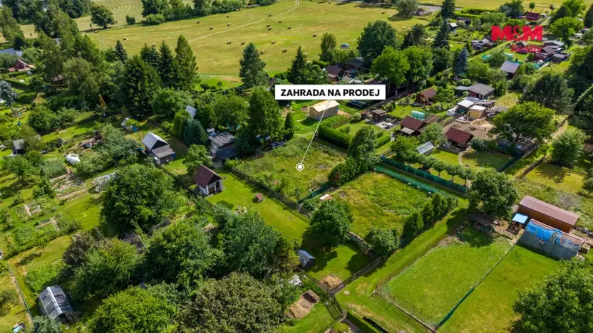 Prodej zahrady, Šluknov, 403 m2