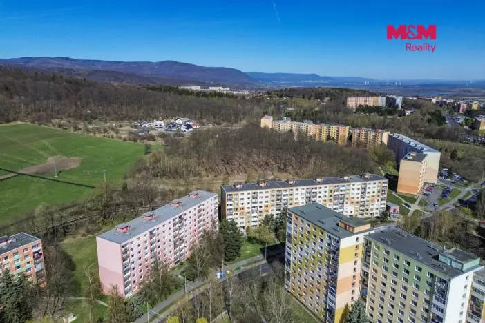 Pronájem bytu 1+1, Chomutov, 17. listopadu, 36 m2