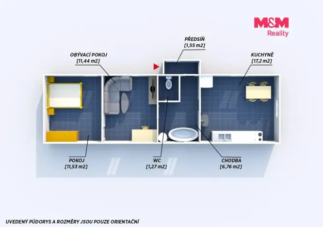 Prodej rodinného domu, Hlohovice - Hlohovičky, 50 m2