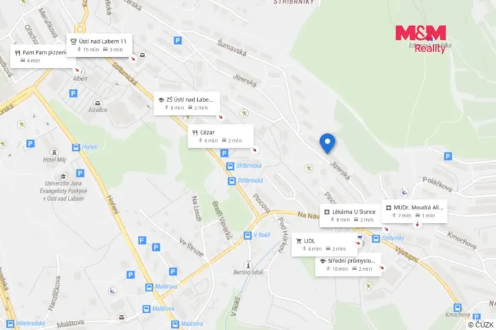 Prodej bytu 2+1, Ústí nad Labem - Severní Terasa, Jizerská, 62 m2