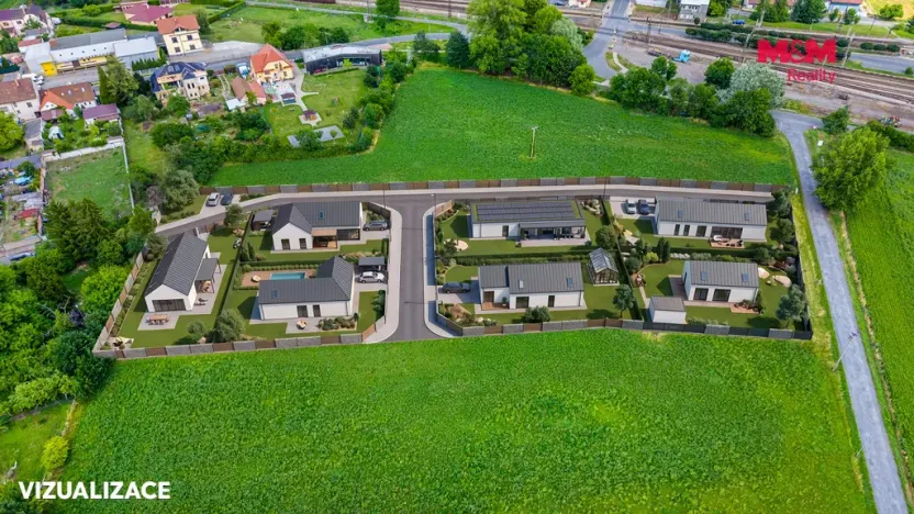 Prodej pozemku pro bydlení, Všetaty, 816 m2