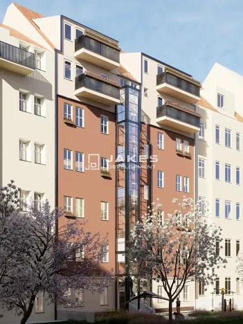 Prodej bytu 3+kk, Praha - Smíchov, Grafická, 55 m2