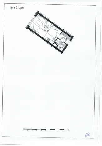 Pronájem bytu 1+kk, Brno, Medlánecká, 32 m2