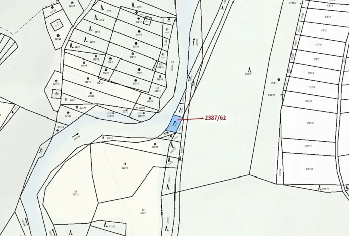 Dražba pozemku, Ivančice, 88 m2