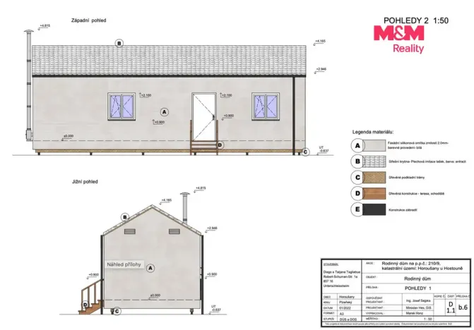 Prodej rodinného domu, Hostouň - Horoušany, 40 m2