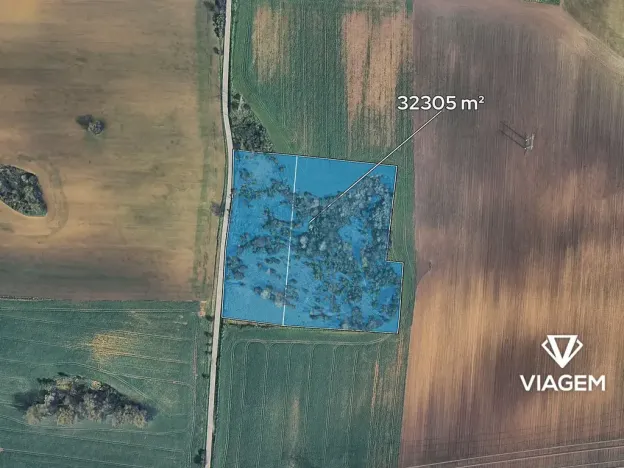 Prodej podílu pole, Chržín, 358 m2