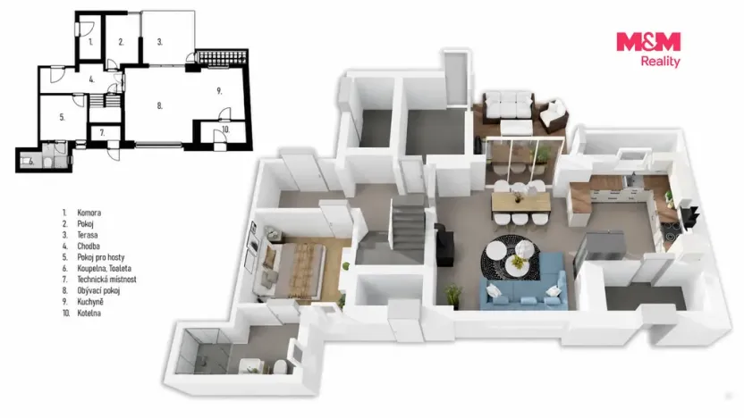 Prodej rodinného domu, Praha - Suchdol, K Roztokům, 160 m2