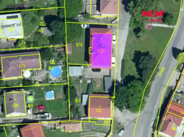Prodej bytu 3+1, Bříství, 64 m2