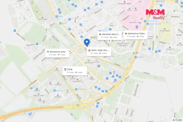 Prodej bytu 1+1, Olomouc - Nová Ulice, I. P. Pavlova, 35 m2
