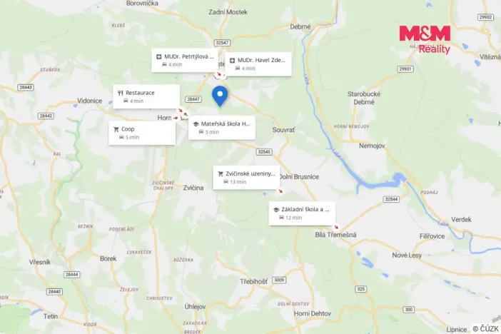Prodej pozemku pro bydlení, Mostek, 2000 m2