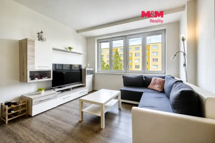 Pronájem bytu 2+kk, Plzeň - Doubravka, Masarykova, 44 m2
