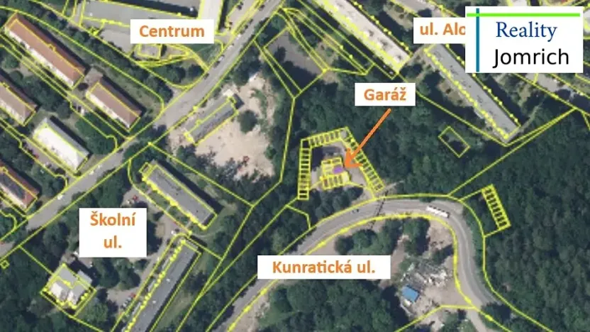 Prodej garáže, Liberec, Kunratická, 20 m2