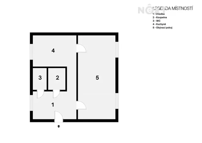 Prodej bytu 1+1, Havířov, Okrajová, 35 m2