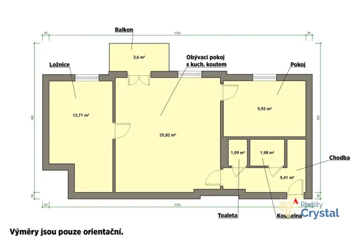 Prodej bytu 3+kk, Mariánské Lázně, Lužická, 66 m2