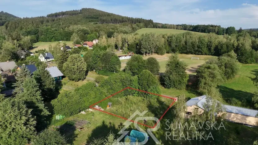 Prodej pozemku, Kašperské Hory, Vimperská, 681 m2
