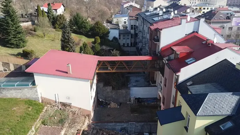 Dražba činžovního domu, Náchod, Komenského, 1000 m2