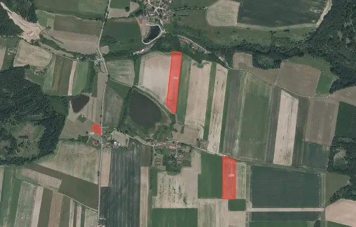 Prodej pole, Albrechtice nad Vltavou, 52280 m2