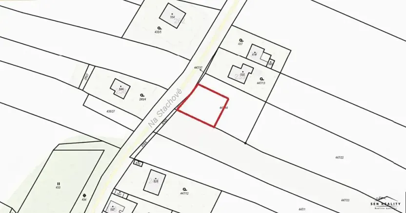 Prodej pozemku pro bydlení, Tatce, Na Stachově, 800 m2