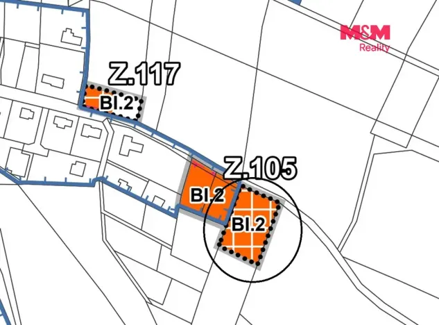 Prodej pozemku pro bydlení, Písek - Smrkovice, 1000 m2