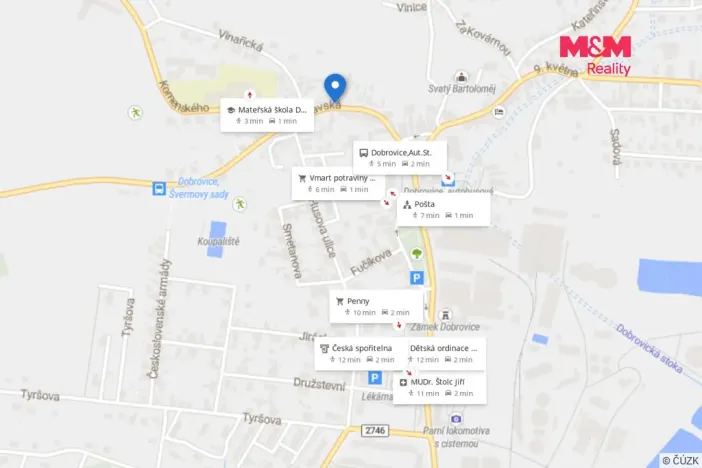Prodej rodinného domu, Dobrovice, Václavská, 230 m2