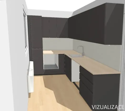 Pronájem bytu 2+1, Brno, Souběžná, 56 m2