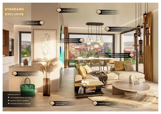 Prodej bytu 4+kk, Praha - Holešovice, Dělnická, 114 m2