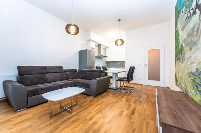 Pronájem bytu 3+kk, Praha - Karlín, Za Karlínským přístavem, 74 m2