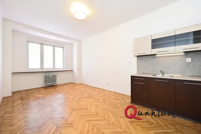 Pronájem bytu 1+kk, Praha - Žižkov, Baranova, 29 m2