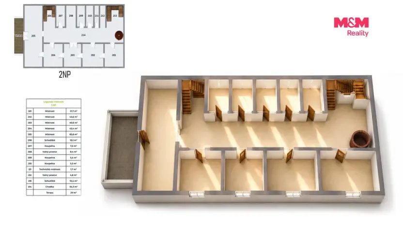 Prodej historického objektu, Dírná - Lžín, 963 m2