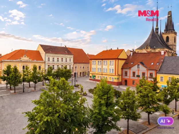 Prodej bytu 2+1, Louny, Mírové náměstí, 58 m2