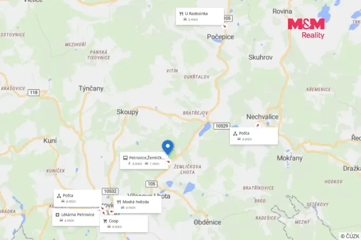 Prodej lesa, Petrovice - Žemličkova Lhota, 7042 m2