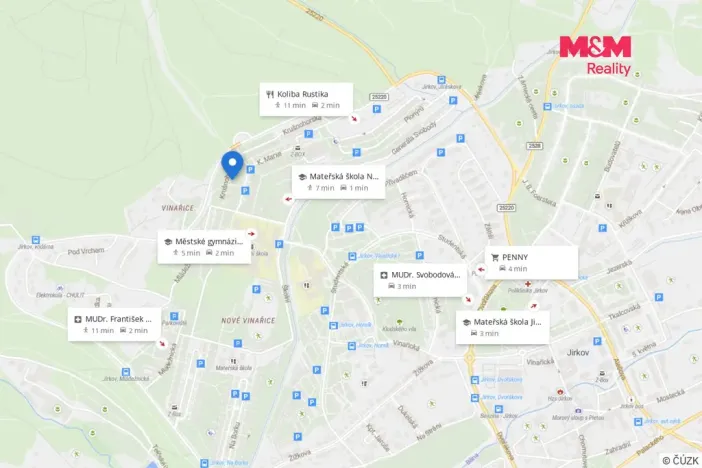 Pronájem bytu 3+1, Jirkov, Krušnohorská, 66 m2