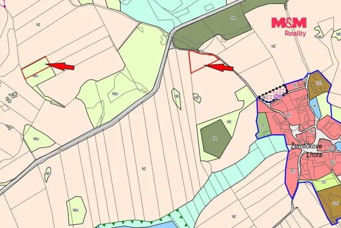 Prodej pole, Petrovice - Žemličkova Lhota, 4828 m2