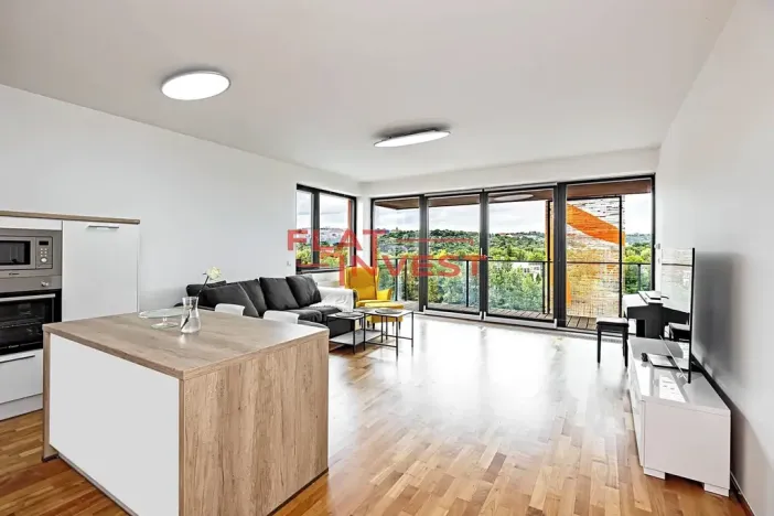 Pronájem bytu 3+kk, Praha - Holešovice, V přístavu, 99 m2