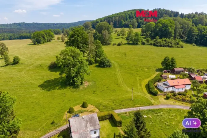 Prodej louky, Chřibská - Krásné Pole, 1301 m2