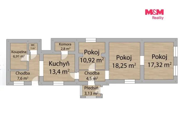 Prodej rodinného domu, Hlohovčice, 85 m2