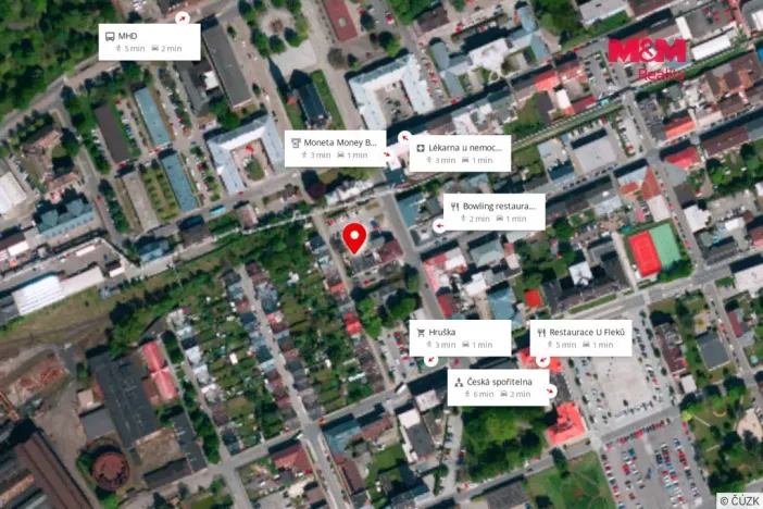 Pronájem kanceláře, Ostrava - Vítkovice, Tržní, 23 m2