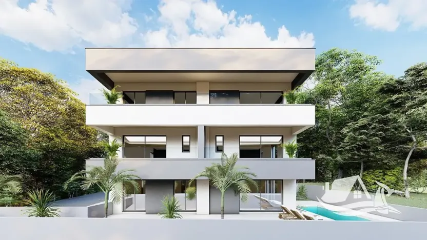 Prodej bytu 2+kk, Jasenice, Chorvatsko, 45 m2