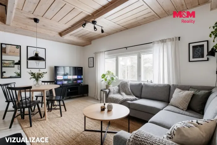 Prodej chaty, Branžež - Nová Ves, 47 m2